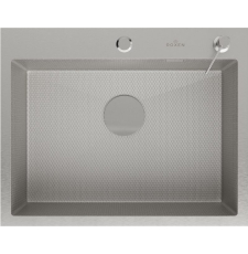 Мойка для кухни Roxen Snake 60x48, врезная, с коландером, дозатором, текстурный сатин