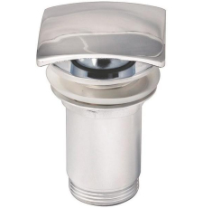 Донный клапан Kaiser 8033, квадрат, хром