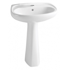 Раковина Vitra Normus 55 настенная, с пьедесталом