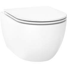 Унитаз Wellsee Chalice Perfection RimFree подвесной, с крышкой, матовый белый Унитаз Wellsee Chalice Perfection RimFree подвесной, с крышкой, матовый белый