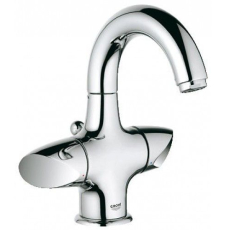 Смеситель для умывальника Grohe Aria 21090000, с донным клапаном Смеситель для умывальника Grohe Aria 21090000, с донным клапаном