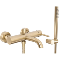 Смеситель для ванны Rea Lungo Gold Matt B8010 настенный, матовое золото