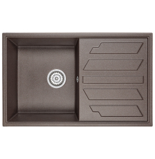 Кухонная мойка Granula GR-8002 79x50, врезная, эспрессо