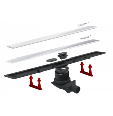 Душевой трап Pestan Confluo Frameless Line 650 White Glass 13701213