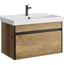 Тумба для умывальника Aqwella Urban 80 Фест подвесная, 1 ящ., дуб балтийский