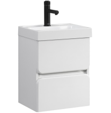 Тумба для умывальника Belux Бостон НП 40-02 подвесная, 2 ящ., белый глянцевый 1