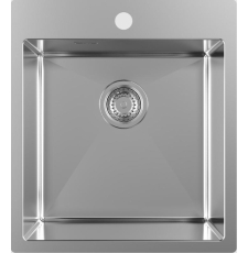 Мойка для кухни ZorG Premium ZRN 45x50.5 врезная, Inox