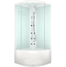 Душевая кабина Domani-Spa Delight 88 high 80x80 сатин-мат. DS01D88HWM10, гидромассаж, блок управл. Душевая кабина Domani-Spa Delight 88 high 80x80 сатин-мат. DS01D88HWM10, гидромассаж, блок управл.