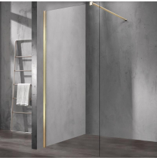 Душевая стенка-перегородка Vincea Walk-In VSW-1H 60x200, прозр.\мат.золото