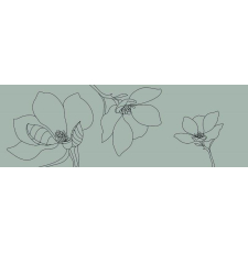 Настенная плитка Керамин Спирит-Р 3Д 90x30, узор, зеленый