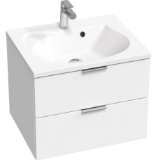 Тумба для умывальника Ravak SD Rosa II H 60, белый/белый