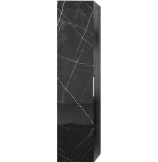 Шкаф-пенал Garda Venice22н_300_PVC подвесной, 1 дв., 18.22н.300.PVC, черн мр