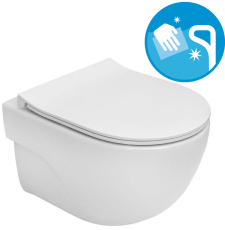 Унитаз Roca N-Meridian Compacto Rimless подвесной, укороченный, с крышкой Slim Soft Close Унитаз Roca N-Meridian Compacto Rimless подвесной, укороченный, с крышкой Slim Soft Close