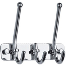 Крючок для ванной Ledeme L201-3, тройной