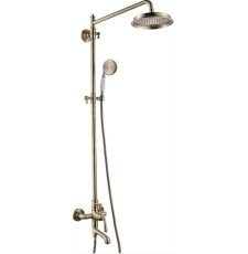 Душевая стойка Vivi Felice 0560 Bronzo со смесителем, бронза
