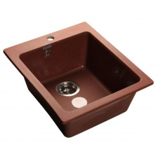 Кухонная мойка GranFest Practic GF-P505 43x50.5, врезная, красный марс Кухонная мойка GranFest Practic GF-P505 43x50.5, врезная, красный марс