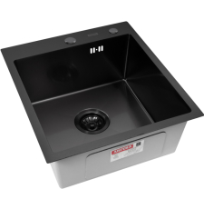 Мойка для кухни Arfeka Eco Ar PVD Nano 45x50, врезная, black