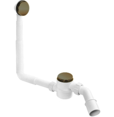 Сифон для ванны McAlpine HC2600CLAB клик-клак, античная бронза