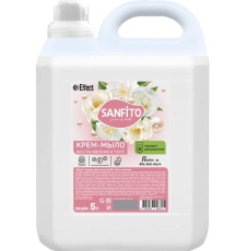 Жидкое крем-мыло Effect Sanfito 5 л 26438 увлажняющее, пион и камелия