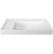 Раковина Belux Триумф Тр 85-02 универсальная, чаша справа, крыло слева матовый