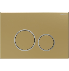 Кнопка Burke Тип 05 105.GH.1, золото матовое\хром глянец