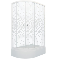 Душевая кабина Triton Коралл В1 120x80 правая, мозаика, Щ0000061783 Душевая кабина Triton Коралл В1 120x80 правая, мозаика, Щ0000061783