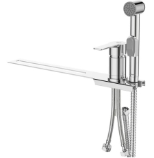 Смеситель с гигиеническим душем Milardo Tidy 001SB00M08 на унитаз, хром