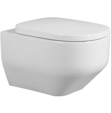 Унитаз Abber Rechteck Rechteck AC1218 подвесной, торнадо, с крышкой микролифт, белый глянцевый