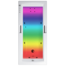 Гидромассаж Grado Комфорт Flat, латунь, Джакузи 6, Спина 4, хромо, кран