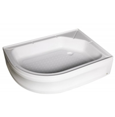 Душевой поддон Wemor 100/80/24 S 100x80x24, угловой, правый, белый