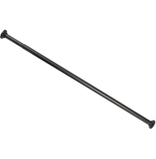 Карниз для ванной Adah 125-220 для шторки телескопический 00011, черн.матов.