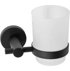 Стакан для щеток Rea black matt 77094, черный