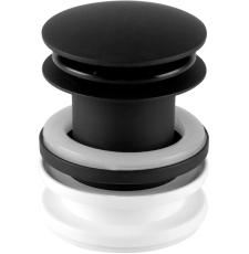 Донный клапан McAlpine CWP60MB 1.1/ 4" универсальный, черный матовый