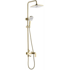 Душевая стойка Rea Storm gold matt P9536, золото матовое