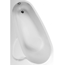 Акриловая ванна VagnerPlast Selena 160x105, угловая левая