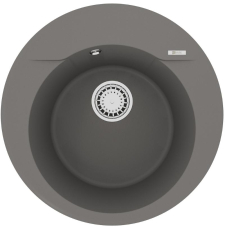 Кухонная мойка Lemark Sula 500 50x50 9910005 врезная, серый шелк