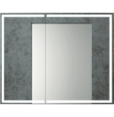 Зеркало-шкаф Континент  Mirror Box Led 100x80 с подсветкой, сенсор, МВК051