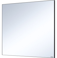 Зеркало Brevita Mars 90x80, черный матовый