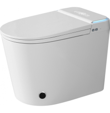 Умный электронный унитаз с биде Abber Bequem AC1117S приставной, импульсный, горизонтальный выпуск