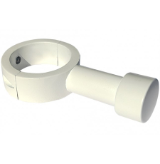 Крючок для полотенцесушителя Ростела Luxon BKP01Ral9016 1" разъемный, круглый, белый