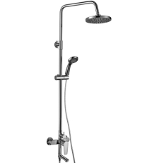 Душевая стойка Rossinka S S35-46 со смесителем, хром Душевая стойка Rossinka S S35-46 со смесителем, хром