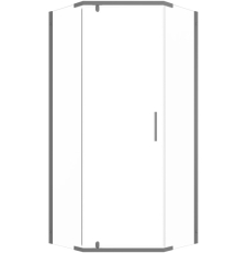 Душевая кабина Triton Дека Графит А1 90x90 без поддона, пят., прозр.\графит, Щ0000073929