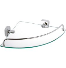 Полка стеклянная Fixsen Kvadro FX-61303А, угловая Полка стеклянная Fixsen Kvadro FX-61303А, угловая