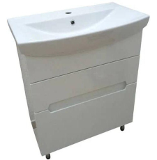 Тумба для умывальника Garda Marko71_600 Клермонт напольная, 2 ящ., белый, 04.71.600