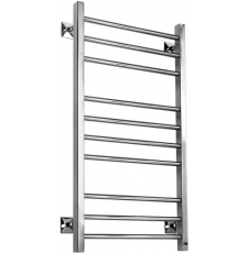 Полотенцесушитель Ростела Свирель Квадрат V 50x100/10 водяной, нижнее 1\2", хром