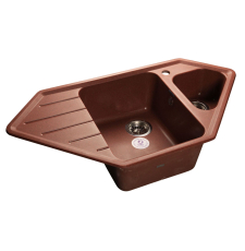 Кухонная мойка GranFest Corner GF-C950E 95x50, врезная, красный марс Кухонная мойка GranFest Corner GF-C950E 95x50, врезная, красный марс