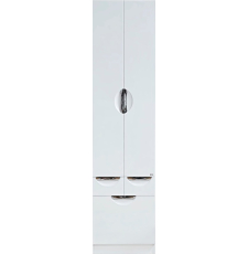 Шкаф-пенал Misty Орхидея 50, белый