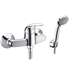 Смеситель для душа Wasser Kraft Isen 2602 настенный, с лейкой, хром