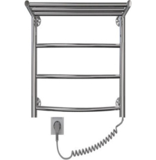 Полотенцесушитель Granula Классик 50x60 D32 с полкой, электрический, кнопка справа