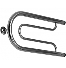 Полотенцесушитель Ростела Гусли 25x90 водяной, ДУ-32, боковое 1 1\4", хром